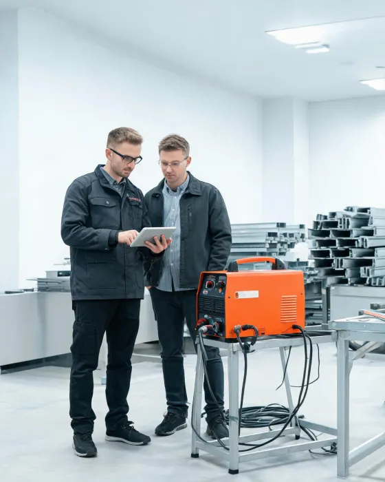 Welding parameter review session