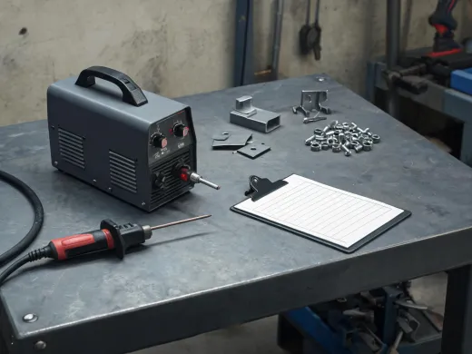 Maintenance welding station