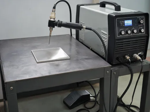 TIG precision welding application