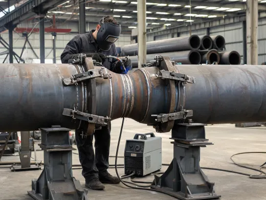 Pipeline welding preparation