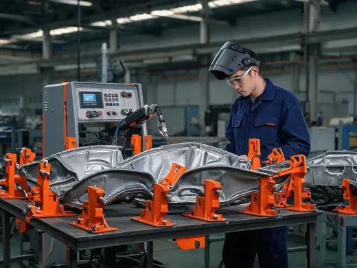 Automotive component welding
